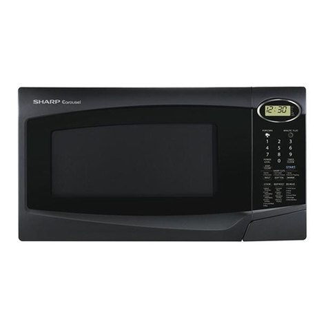 Sharp Carousel R-307N User manual