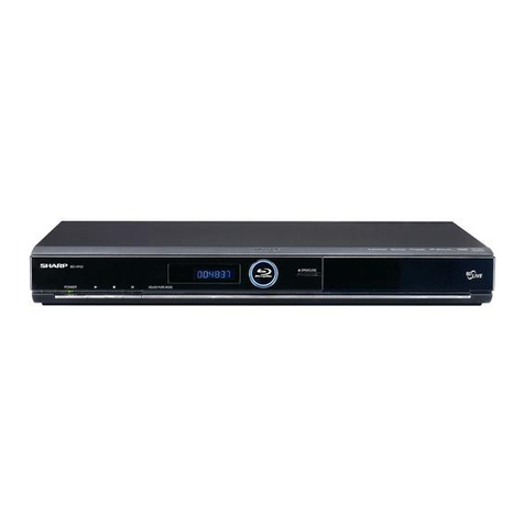 Sharp BD HP22U - AQUOS Blu-Ray Disc Player Operation manual