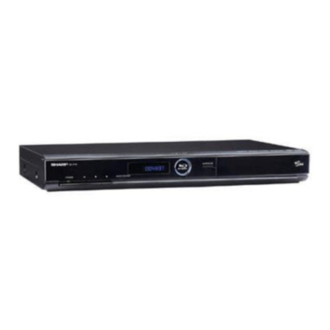 Sharp BD-HP16U - AQUOS Blu-Ray Disc Player User manual