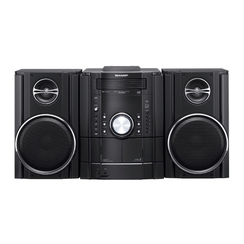 Sharp CD-DK890N User manual