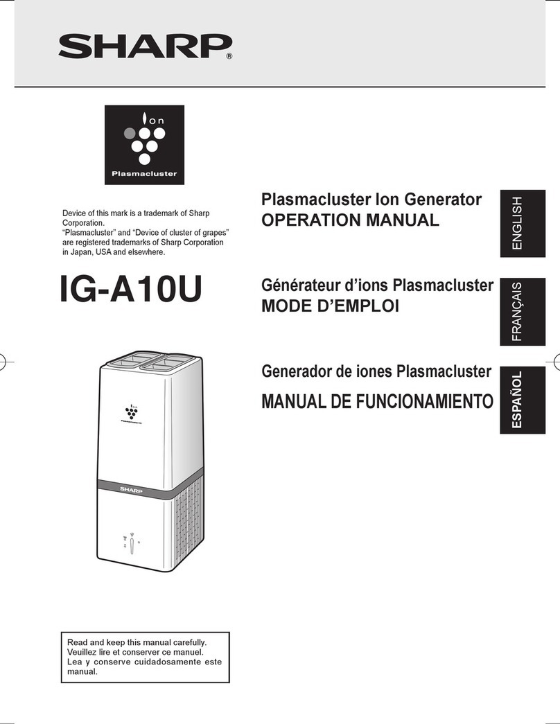 Sharp IG-A10UR User manual