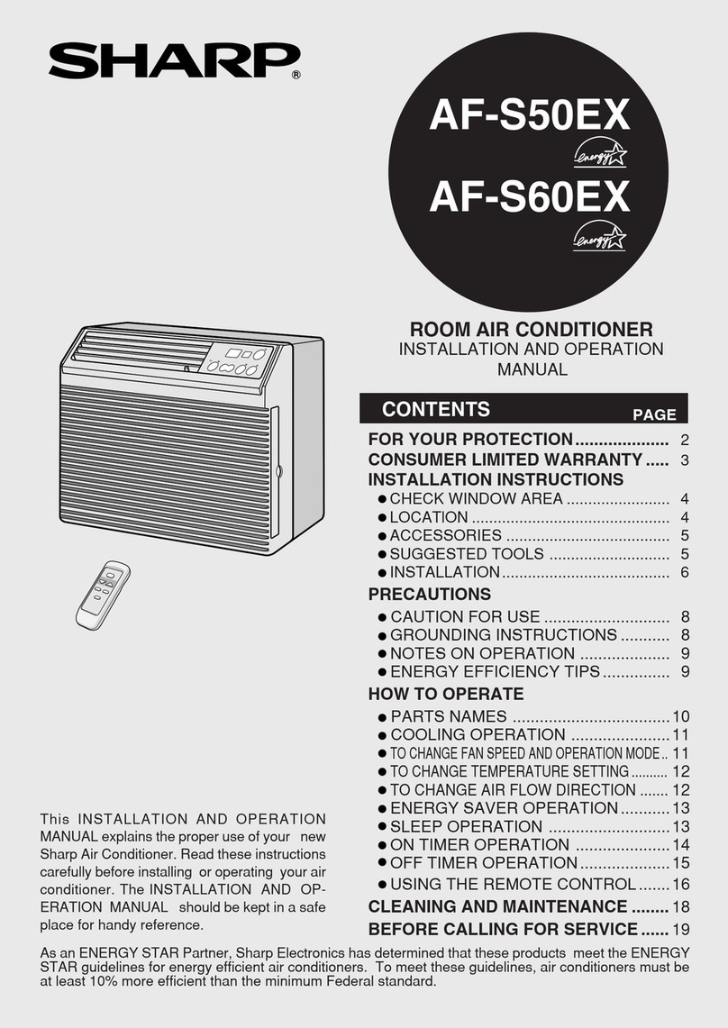 Sharp AF-S50EX User manual