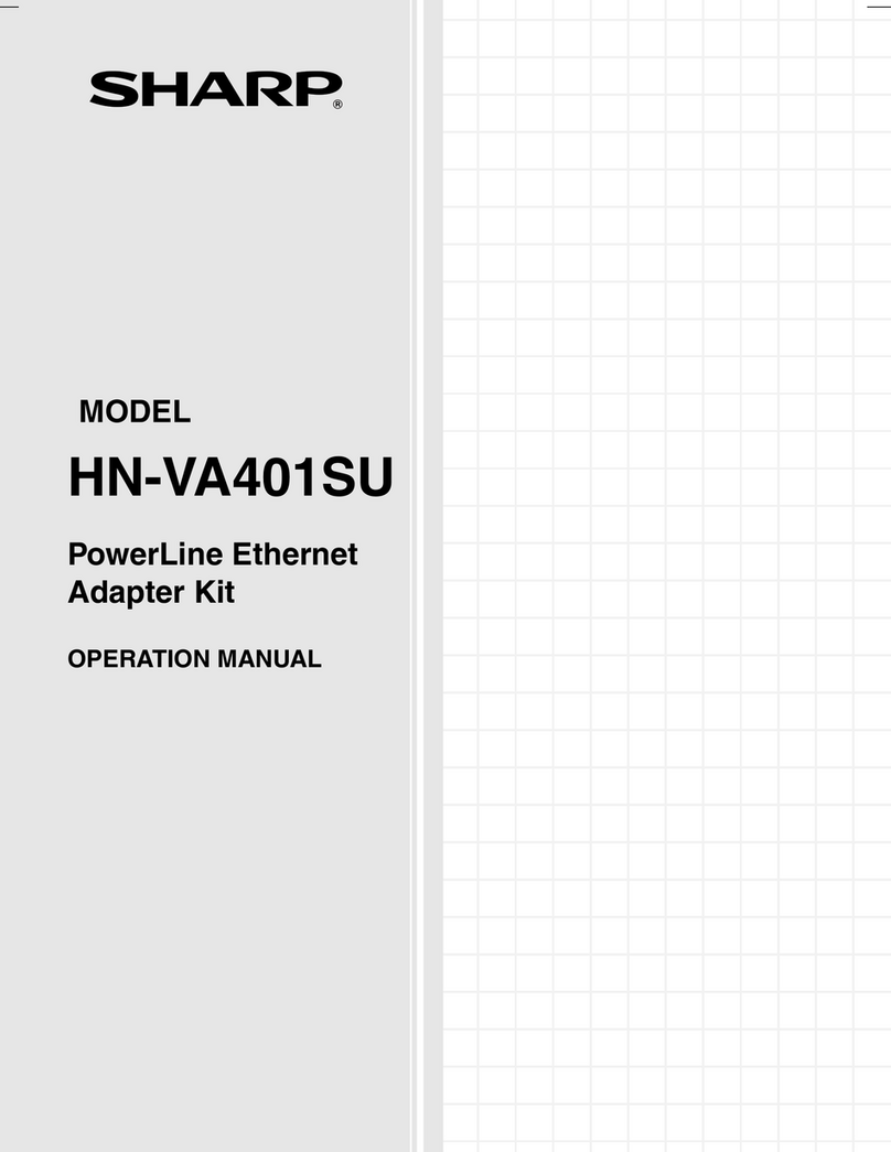 Sharp HN-VA401SU Operation manual