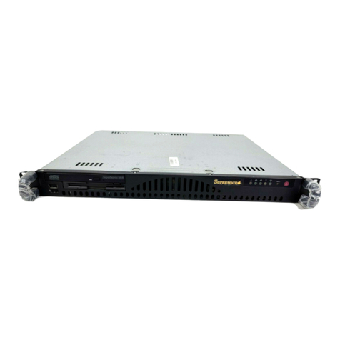 Supero SuperServer 5014C-MR User manual Supero SuperServer 5014C-MR User manual