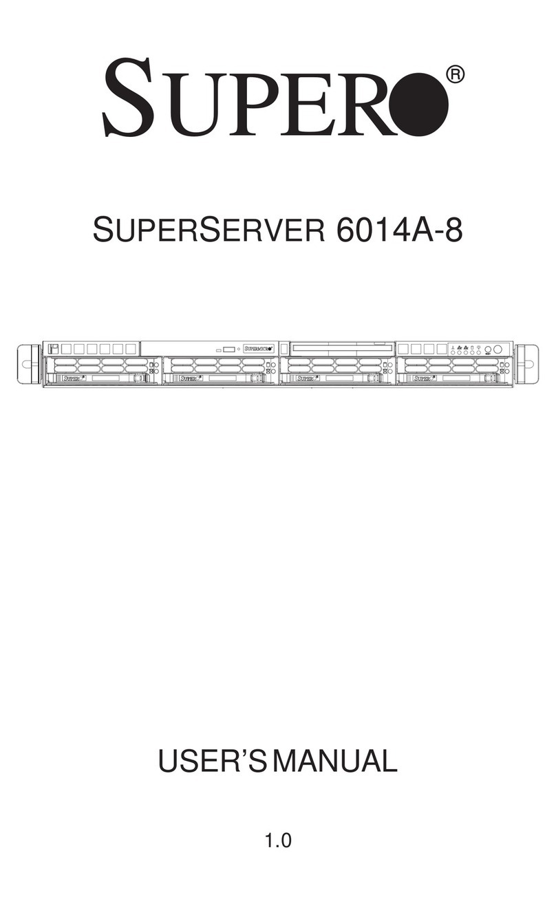 Supermicro SUPERSERVER 6014A-8 user manual