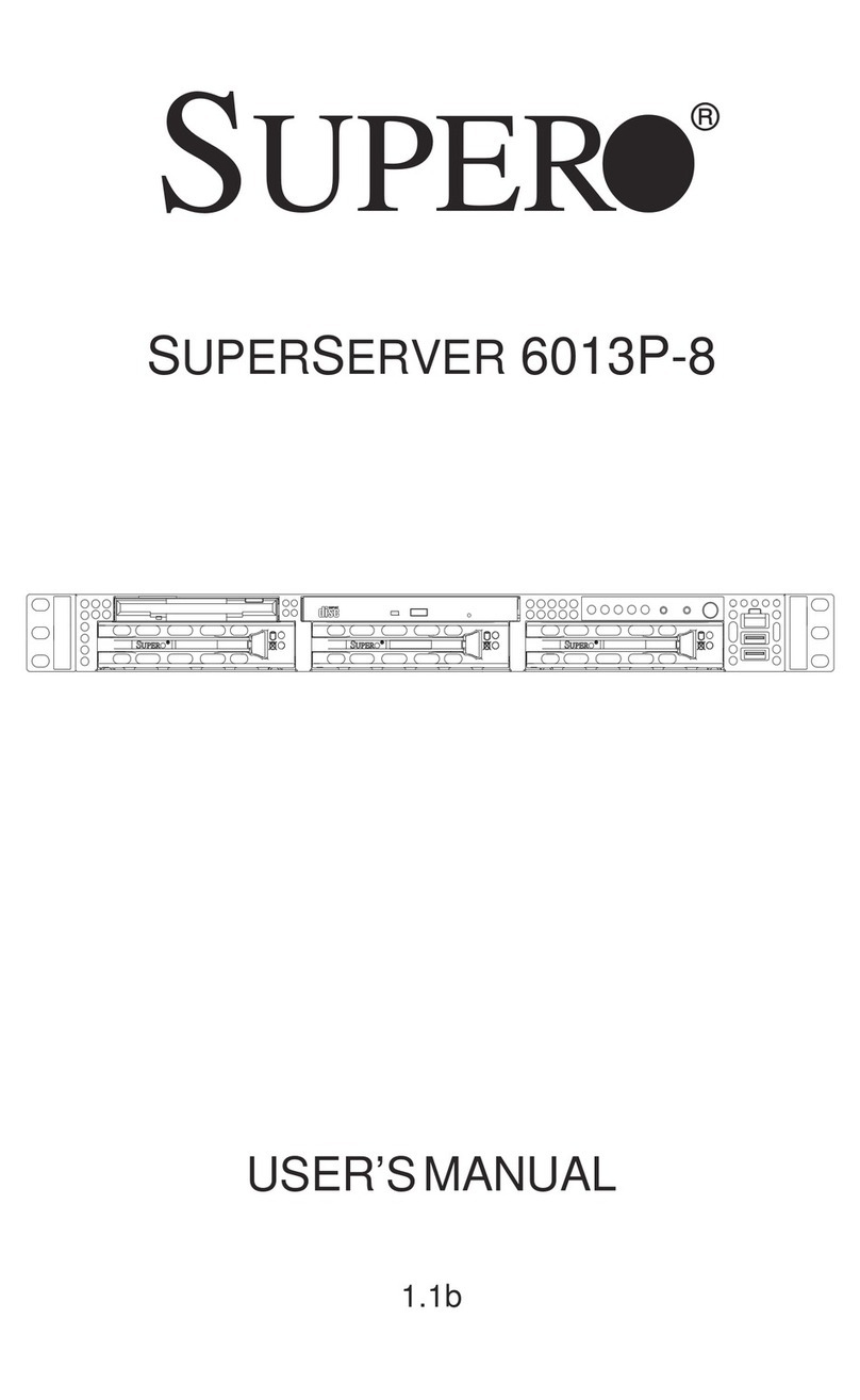 Supermicro SuperServer 6013P-8 User manual