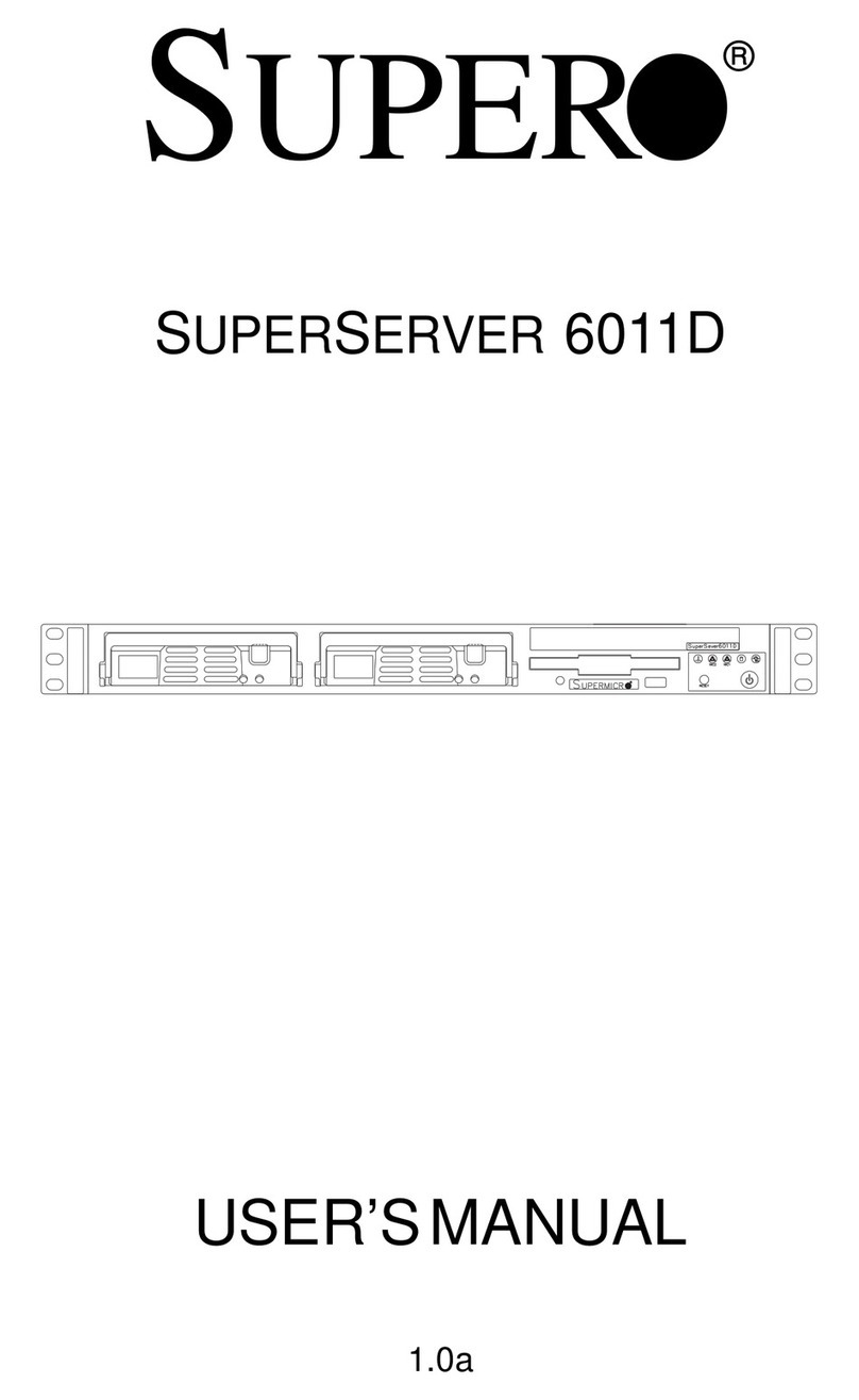 Supermicro SuperServer 6011D user manual Supermicro SuperServer 6011D user manual