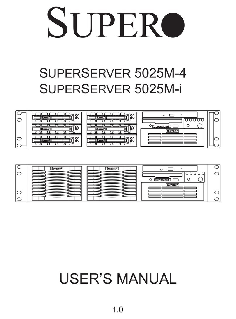 Supermicro 5025M-4 user manual
