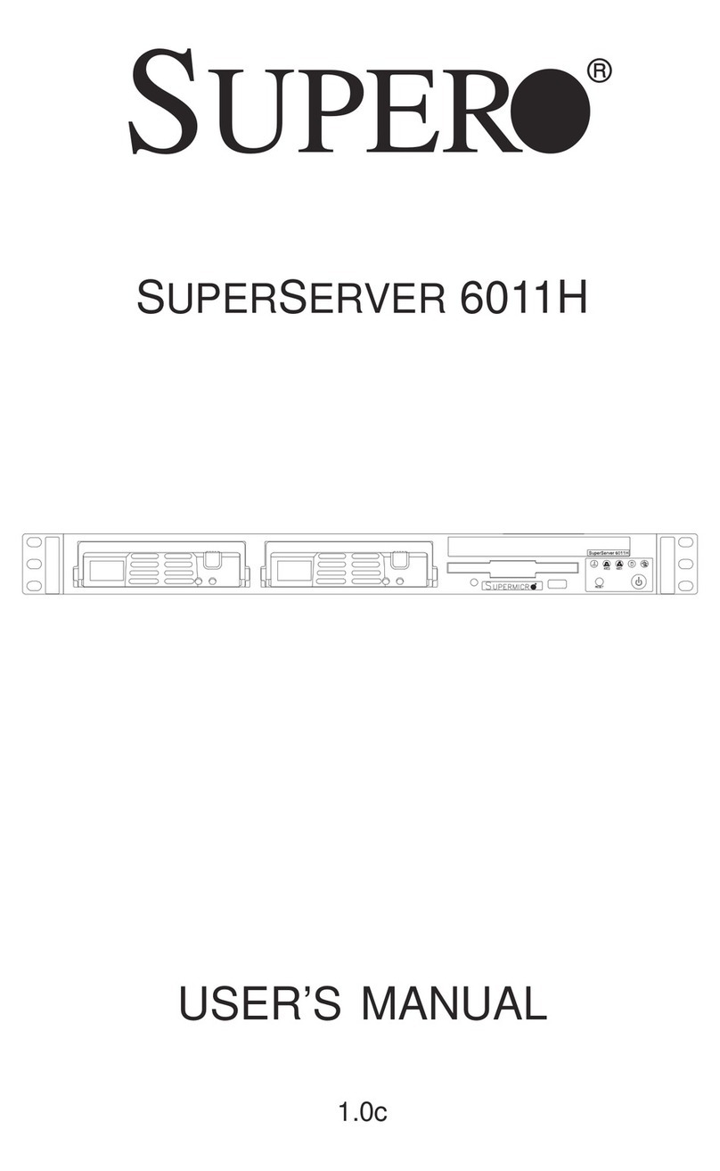 Supermicro SUPERSERVER 6011H user manual