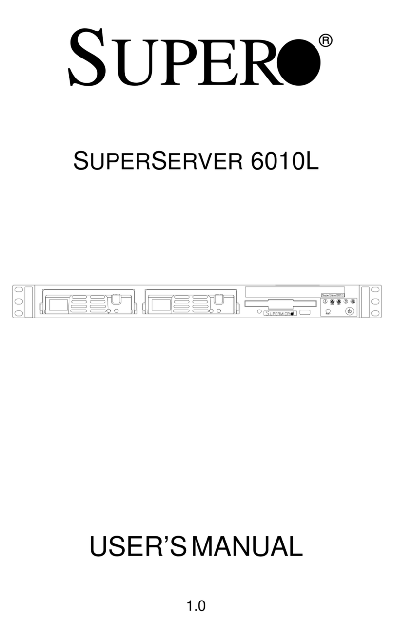 Supermicro SuperServer 6010L User manual