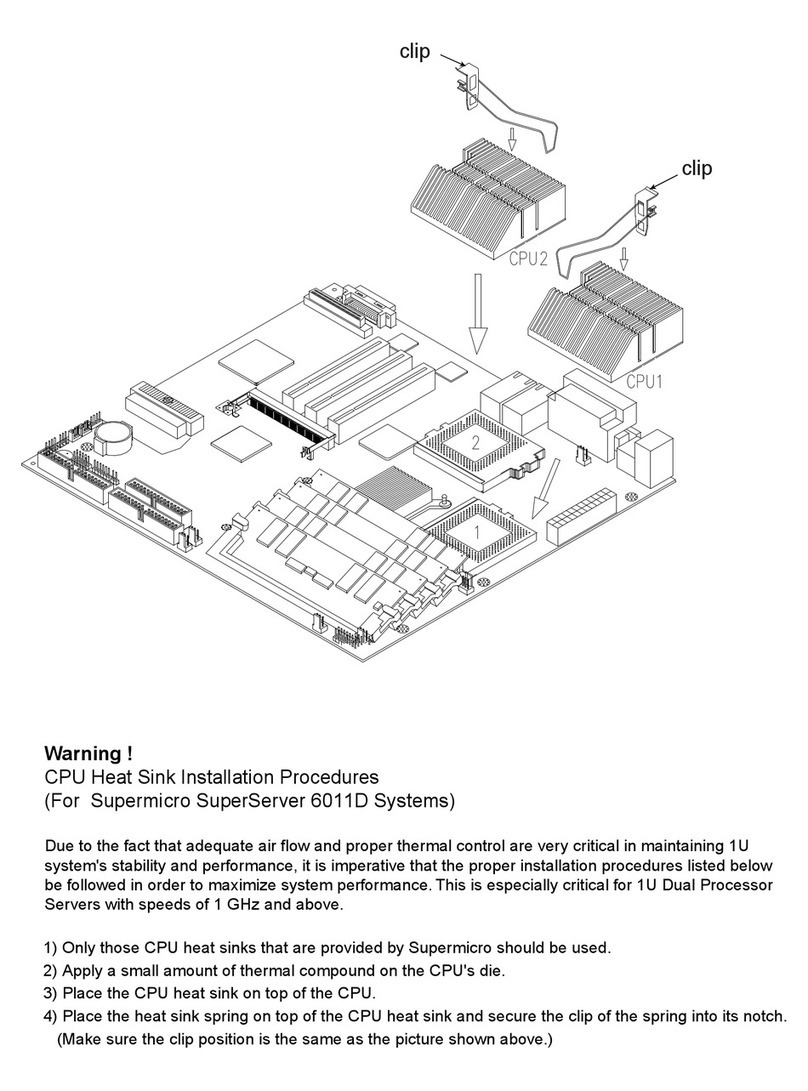 Supermicro SuperServer 6011D User manual Supermicro SuperServer 6011D User manual
