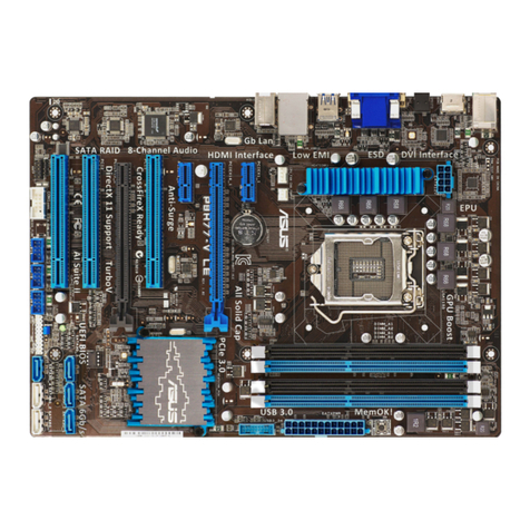 Asus P8H77-V LE User manual