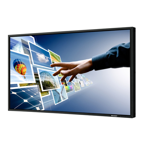 Sharp PN-A601 User guide
