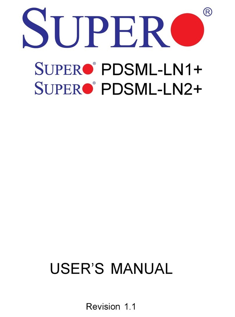 Supermicro Supero PDSML-LN1+ user manual