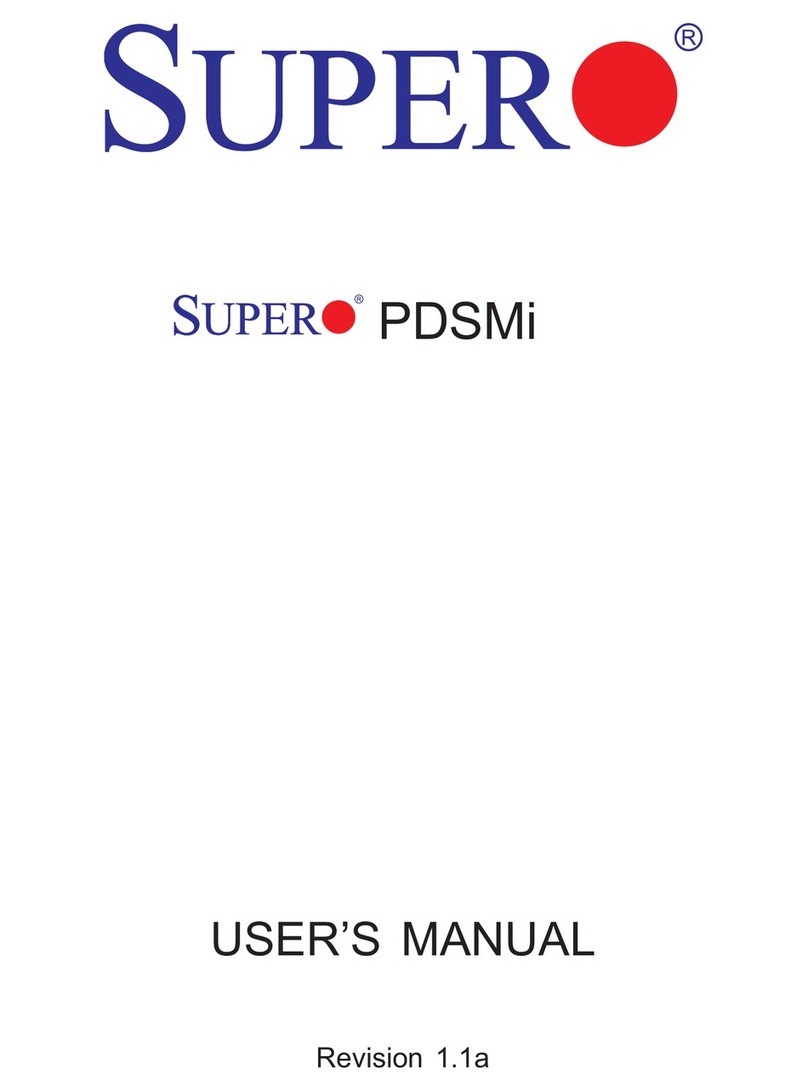 Supermicro PDSMi User manual