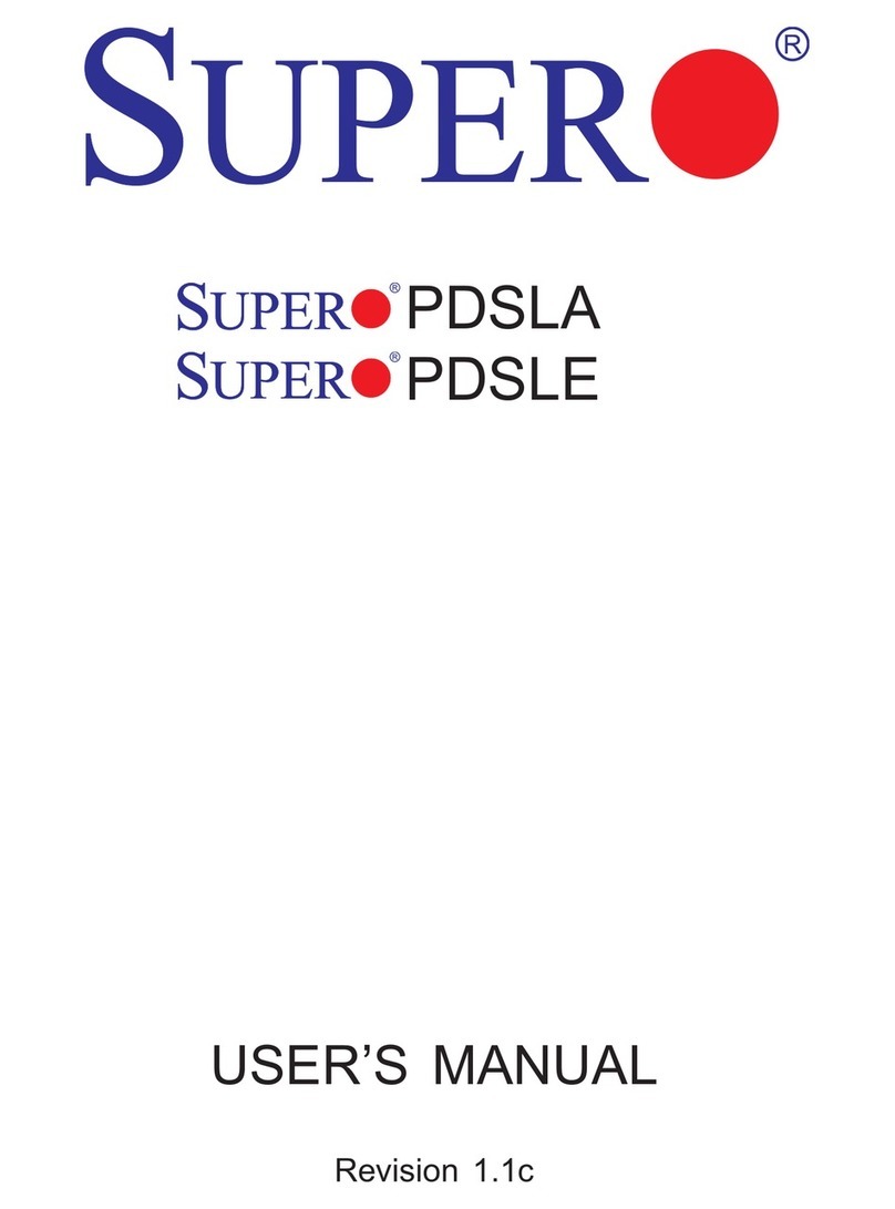 Supermicro PDSLA user manual