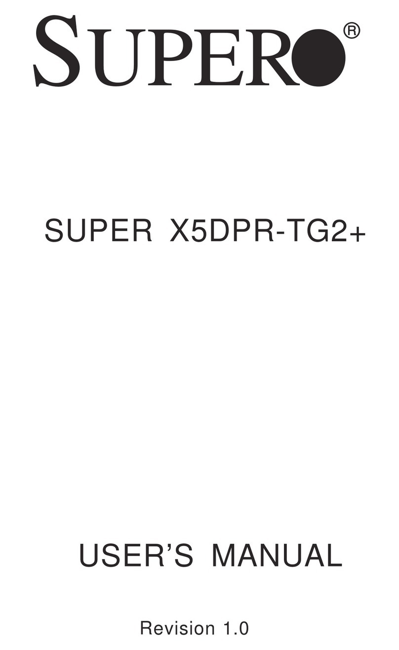 Supermicro X5DPR-TG2 Plus user manual