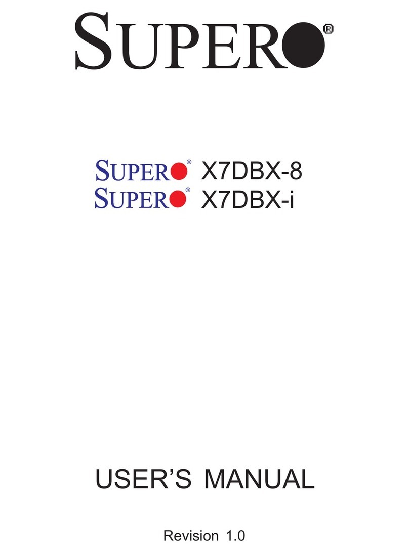Supermicro X7DBX-8 user manual