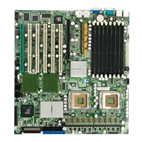 Supermicro X7DB8-X User manual