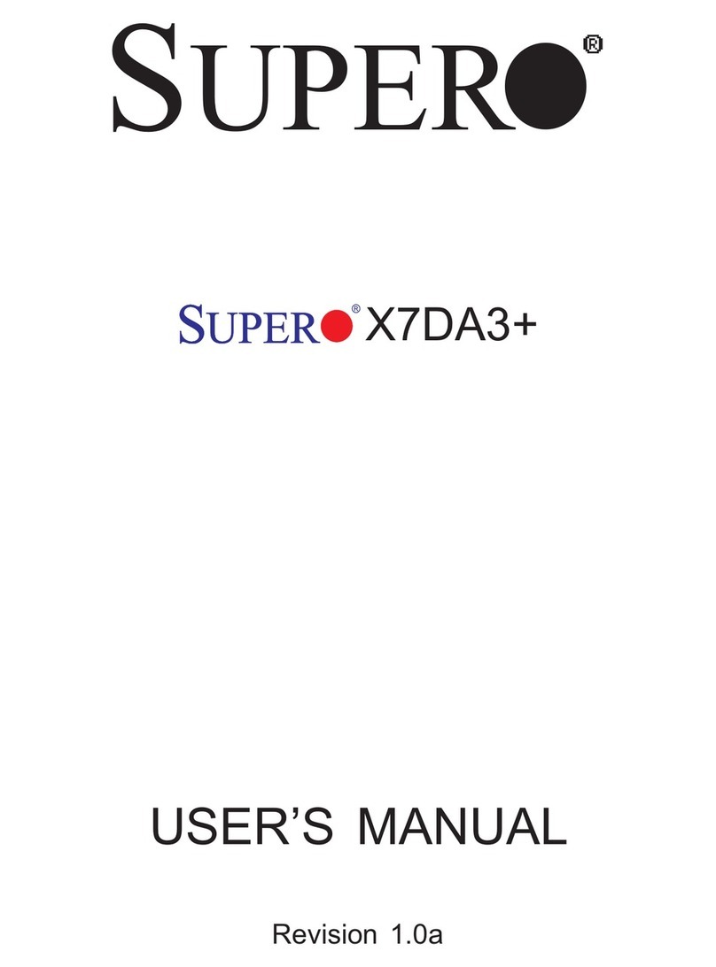 Supermicro X7DA3 Plus user manual