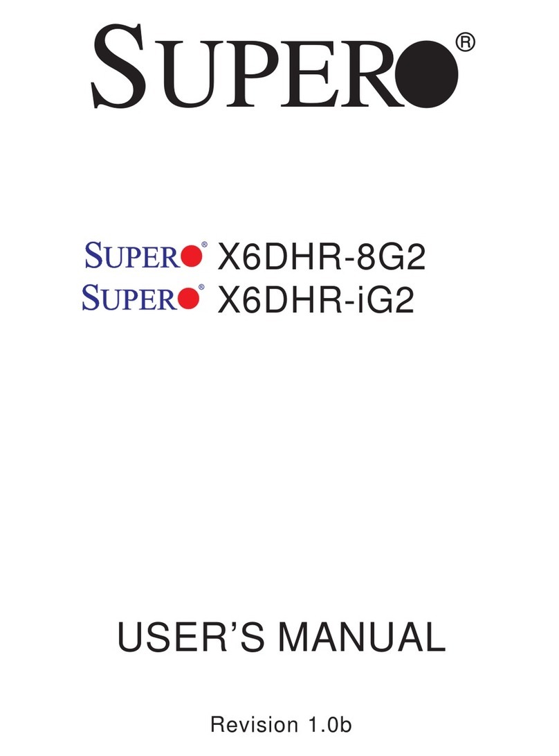 Supermicro X6DHR-8G2 user manual