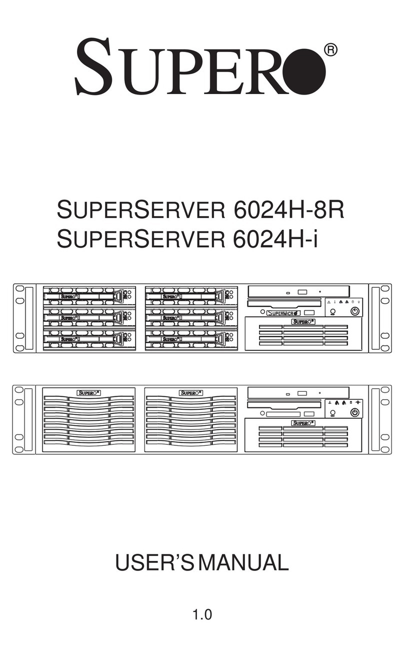 Supero SuperServer 6024H-8R user manual