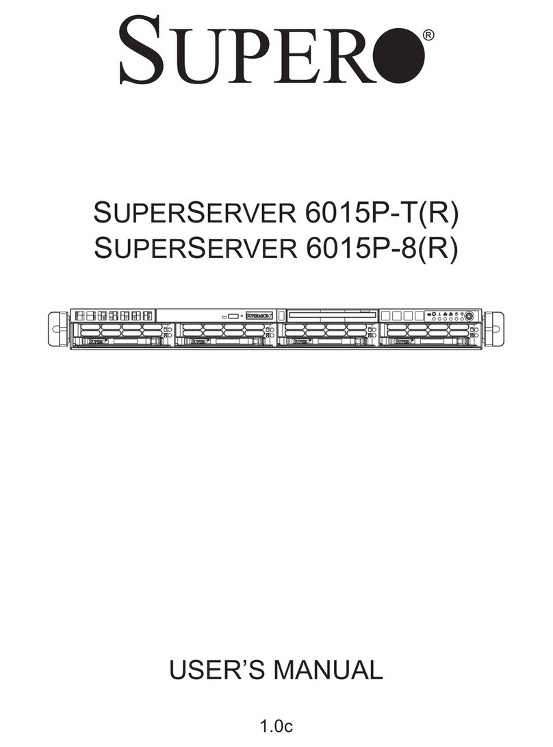 Supermicro SUPERSERVER 6015P-8(R) user manual