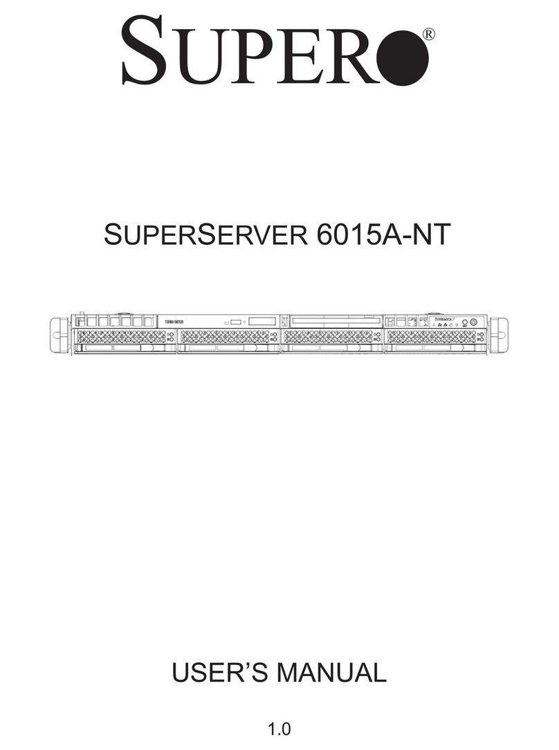 Supermicro SUPERSERVER 6015A-NT user manual Supermicro SUPERSERVER 6015A-NT user manual