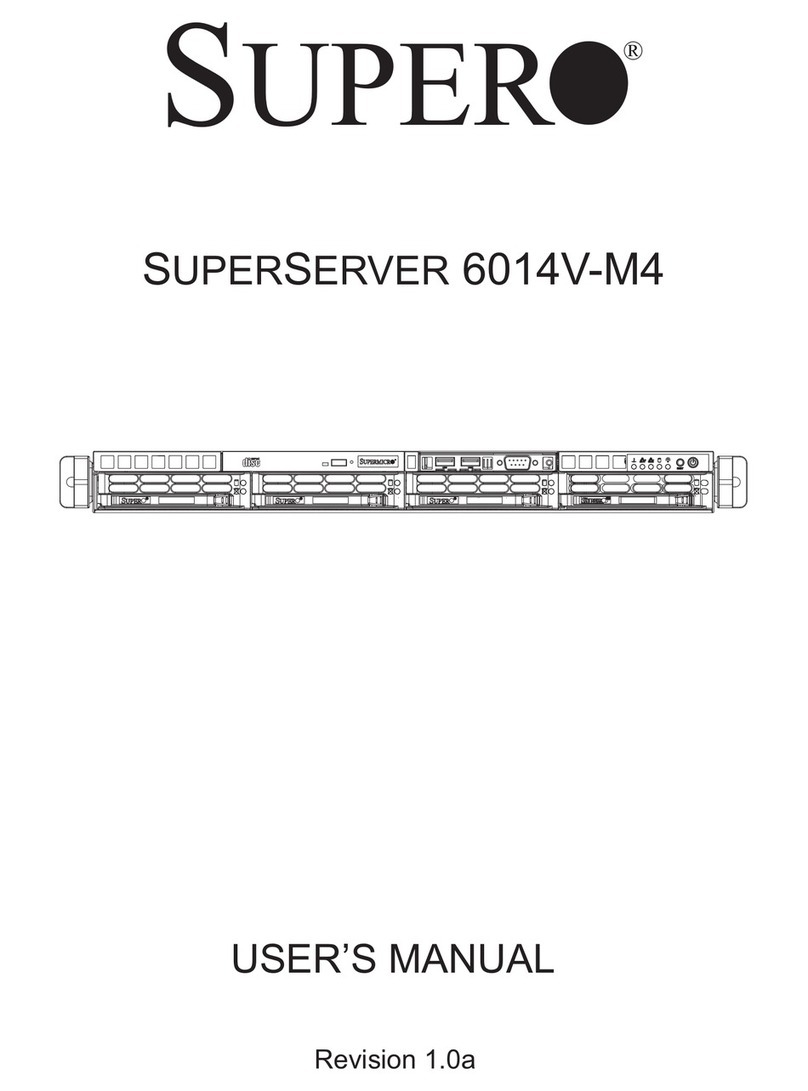 Supermicro SUPERSERVER 6014V-M4 User manual