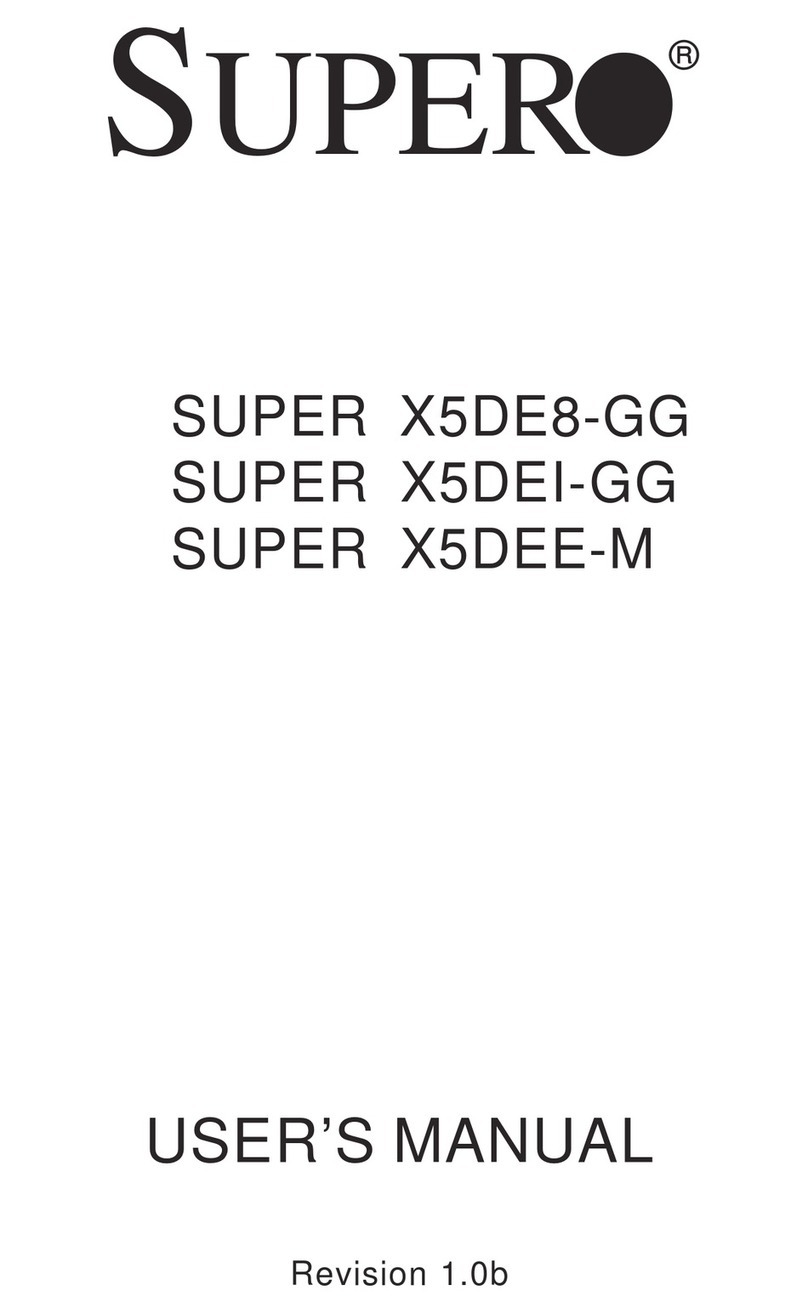 Supermicro X5DEE-M user manual