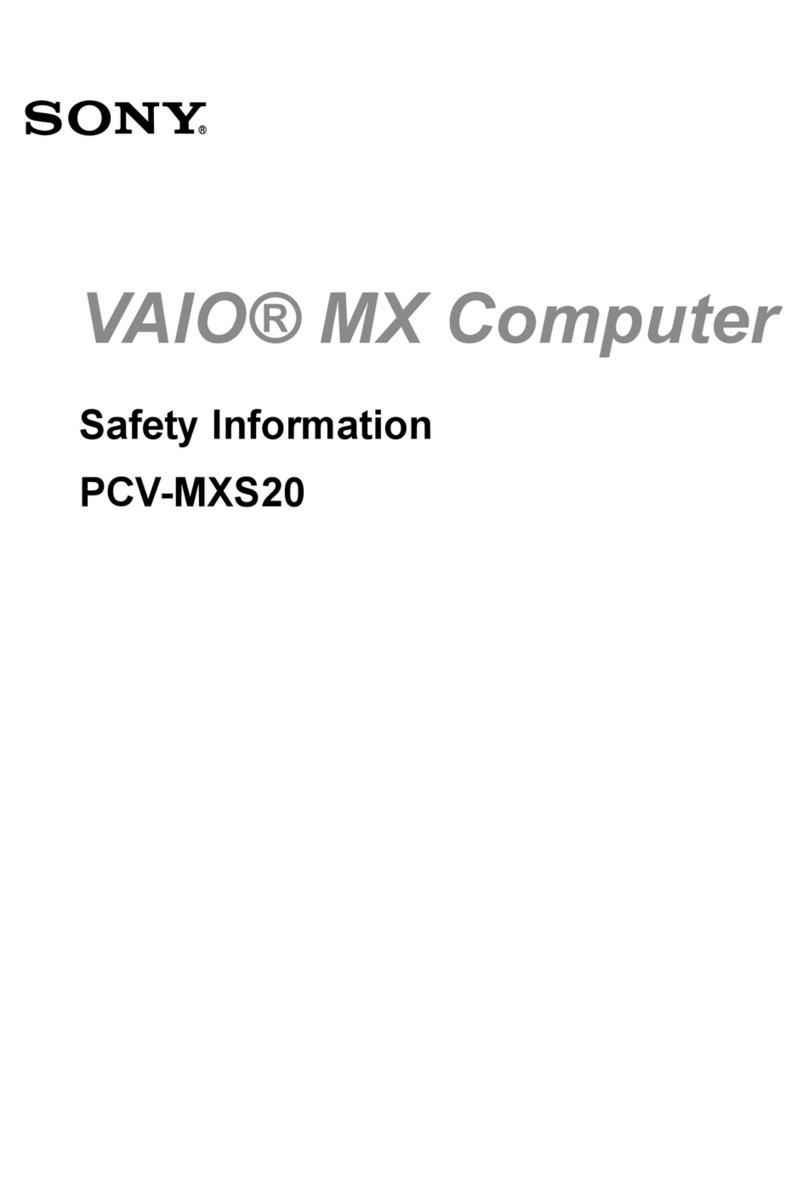 Sony PCV-MXS20 Online Help Center (VAIO User... Original instructions