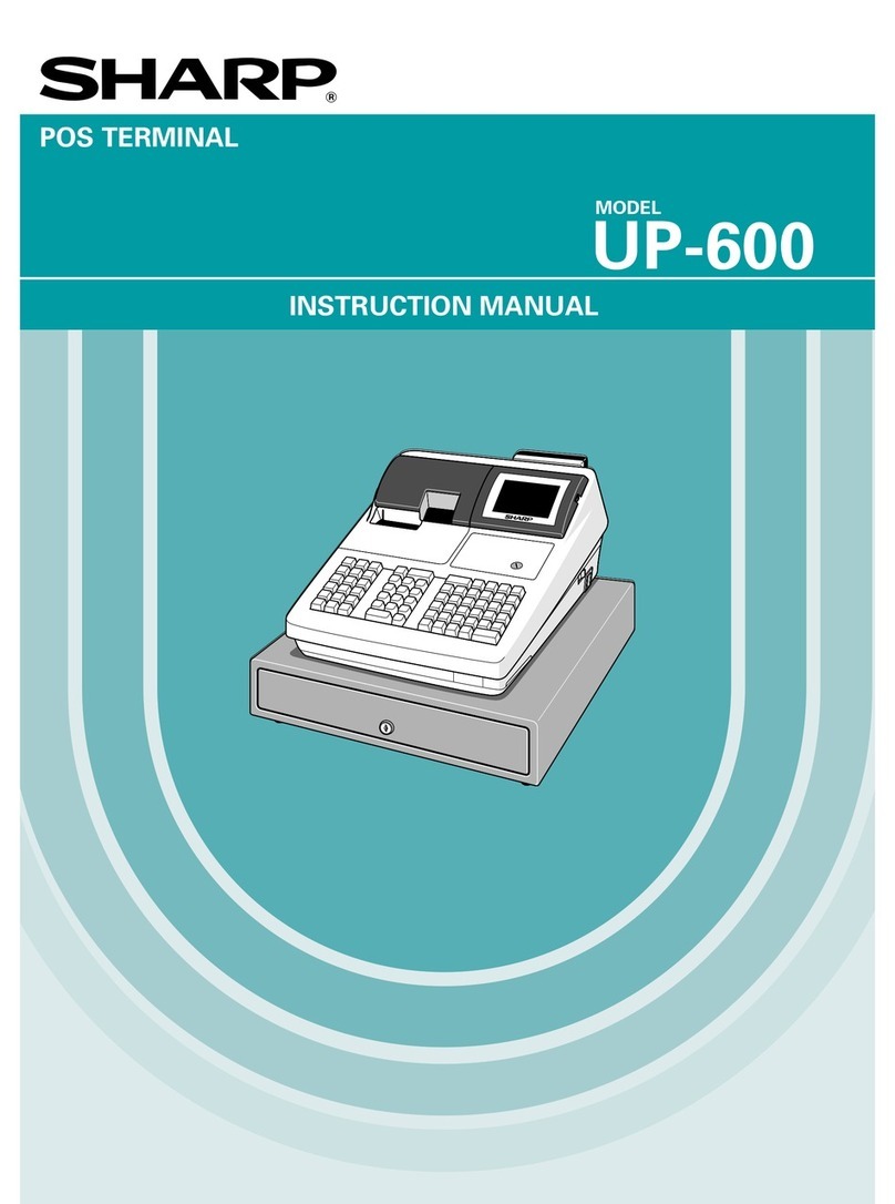 Sharp UP-600 User manual