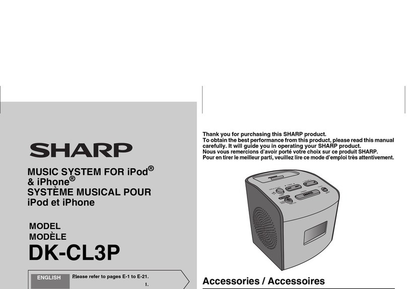 Sharp DK-CL3P User manual