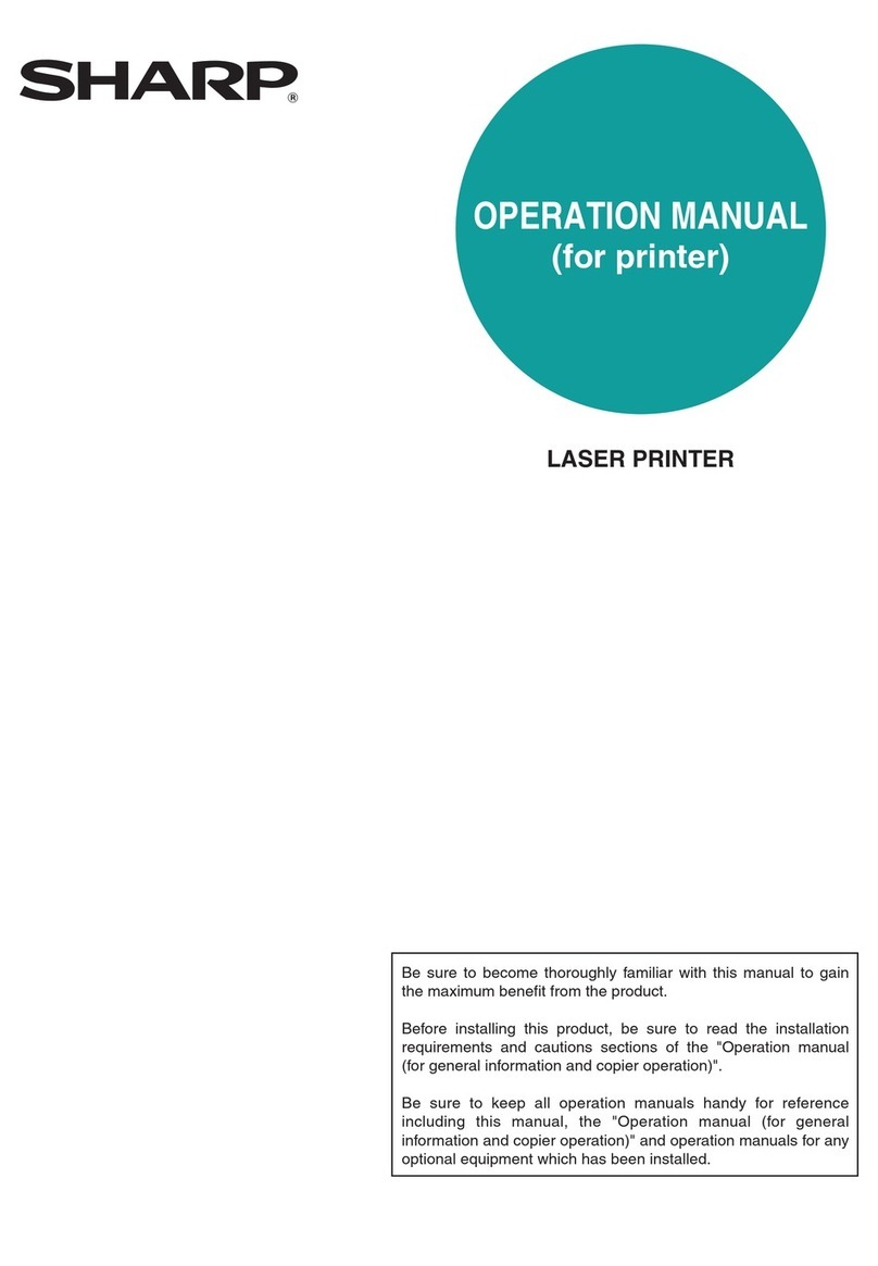 Sharp AR-M355 User manual Sharp AR-M355 User manual