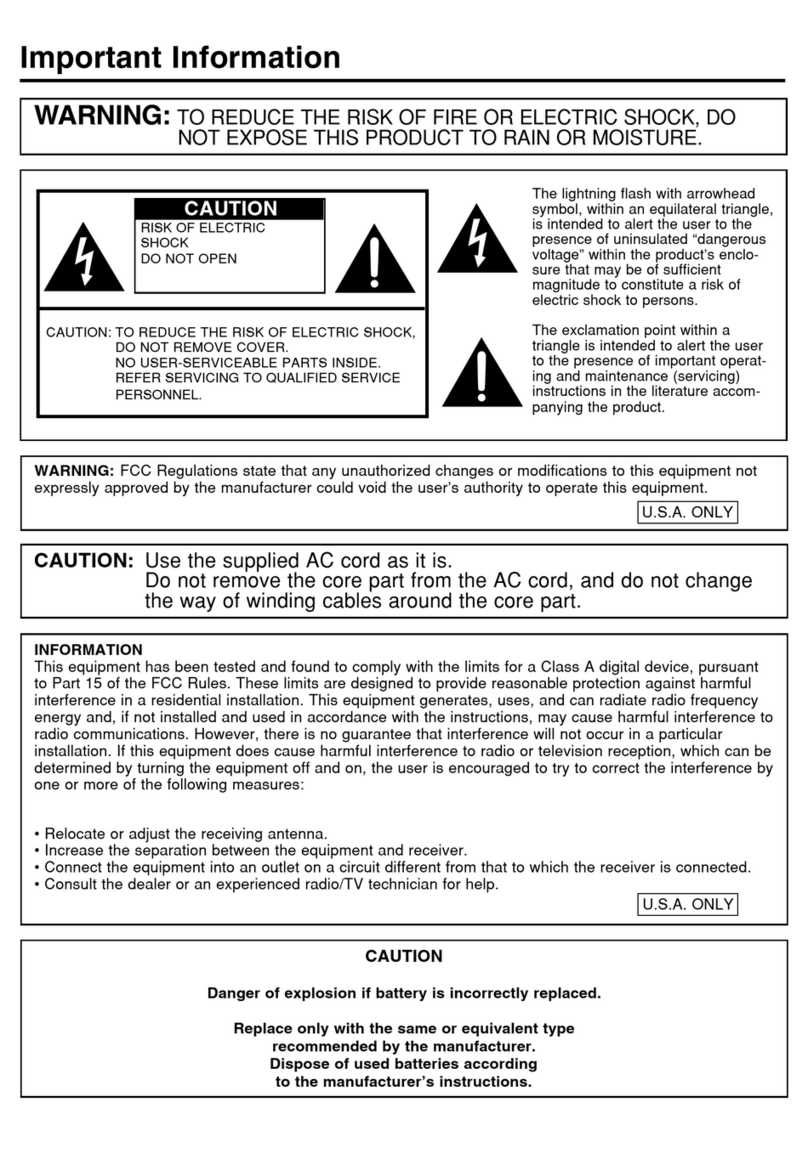 Sharp LC-28HM2U Operation User manual