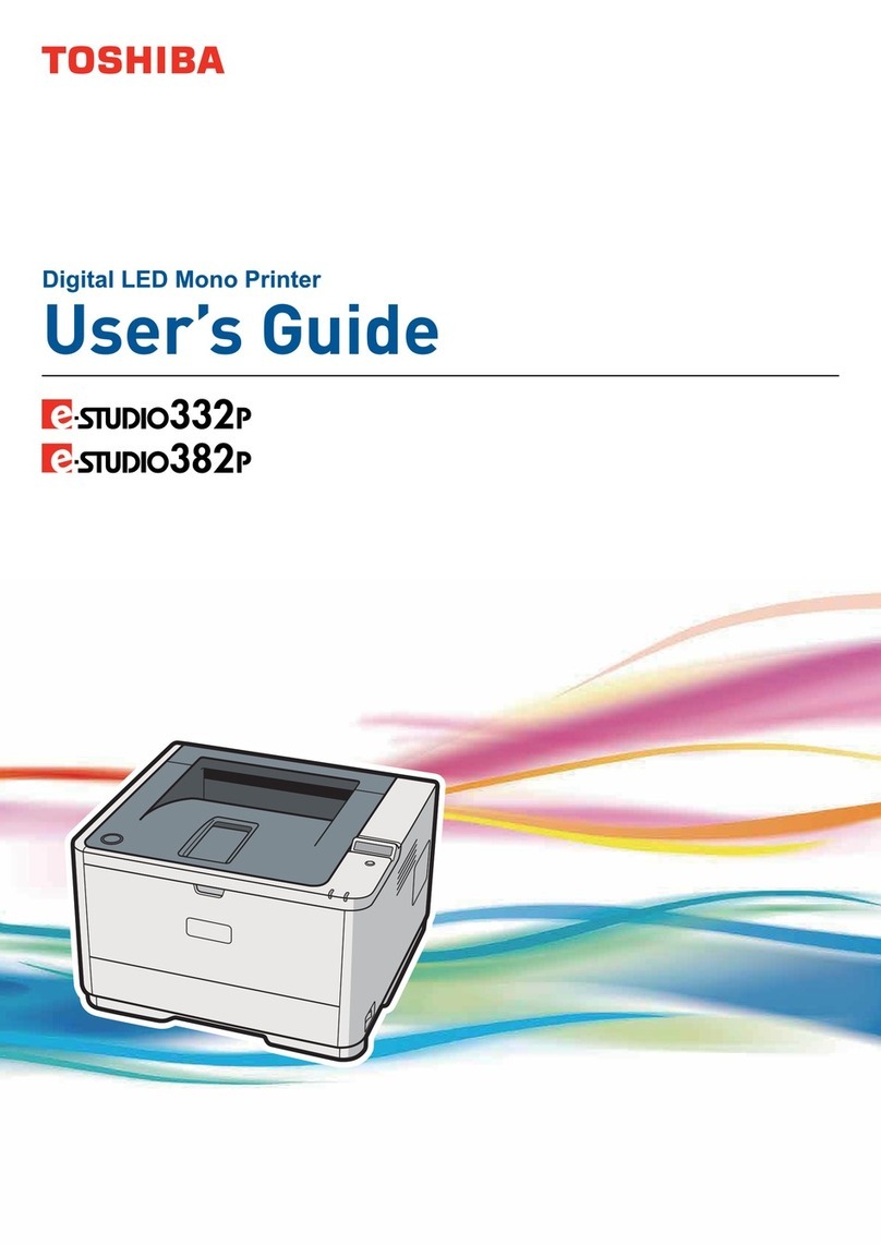 Toshiba e-STUDIO382P User manual