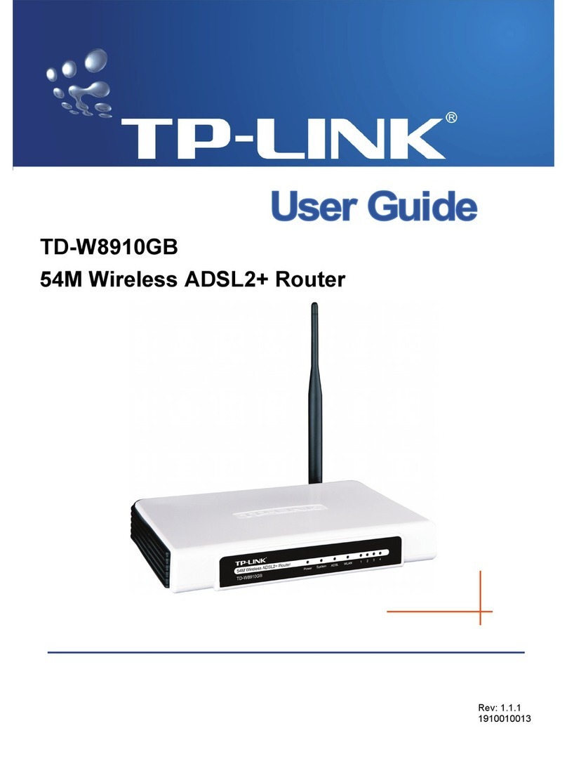 TP-Link TD-W8910GB user guide