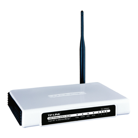 TP-Link TD-W8920G User manual