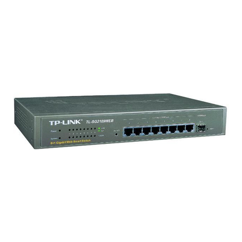 TP-Link TL-SL2452WEB - Web Smart Switch user guide