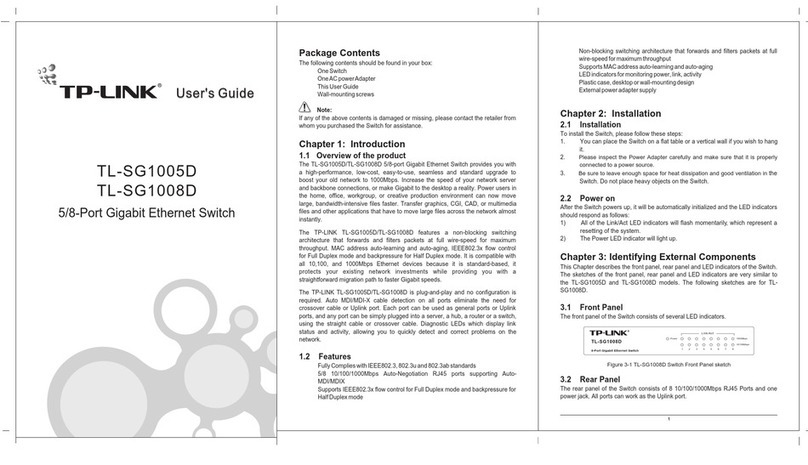 TP-Link TL-SG1005D user guide
