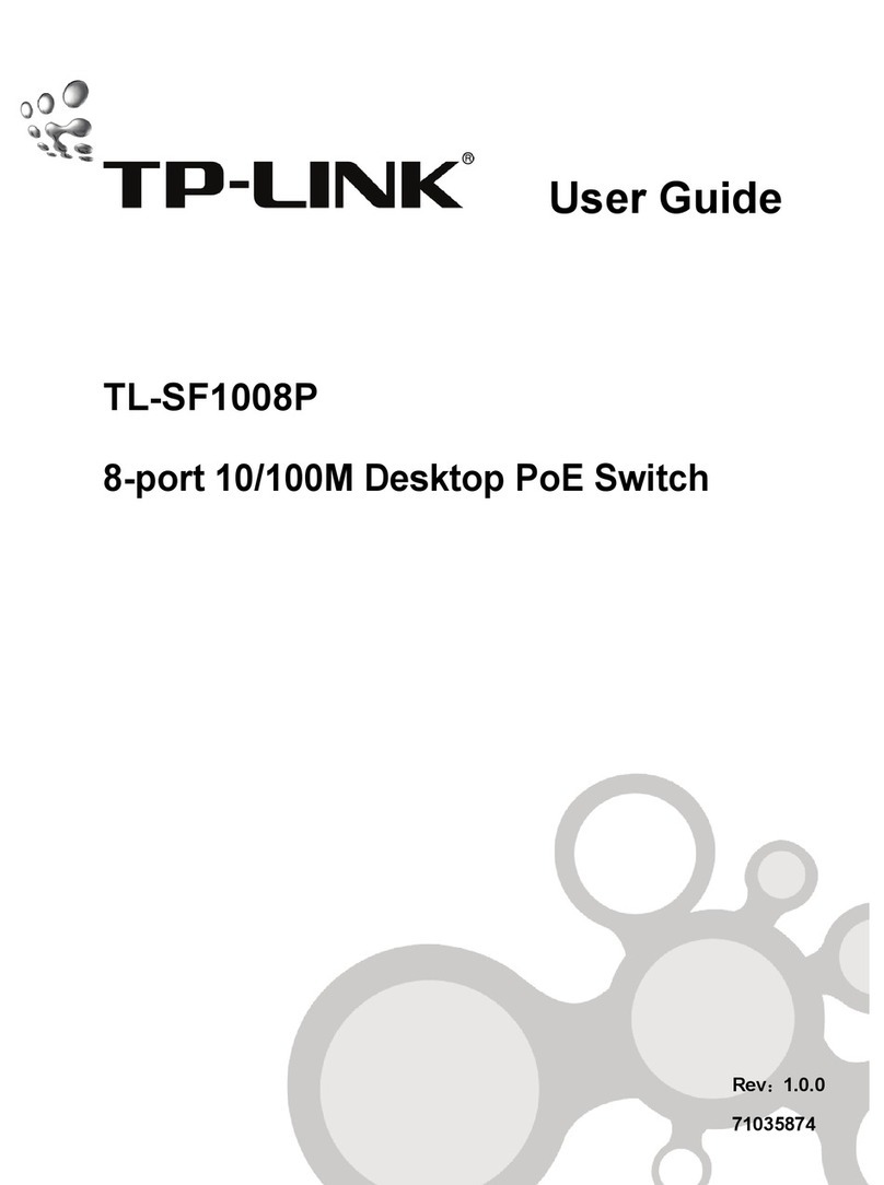 TP-Link TL-SF1008P User manual TP-Link TL-SF1008P User manual