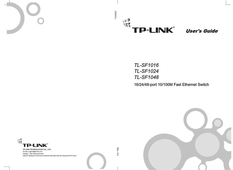 TP-Link TL-SF1048 user guide