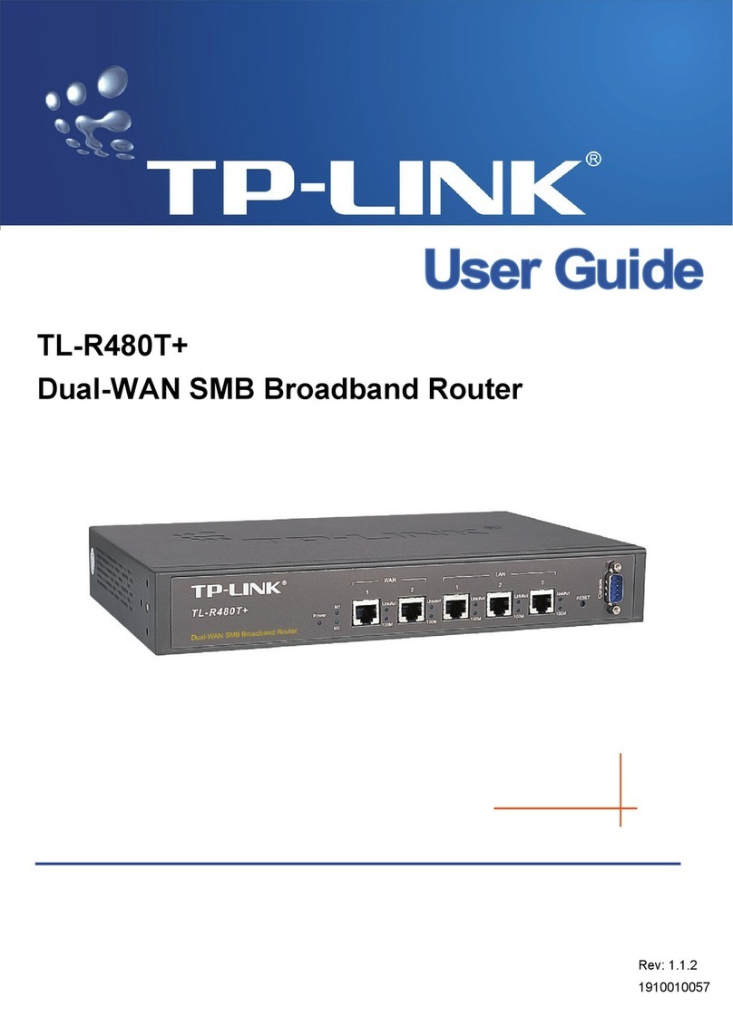 TP-Link TL-R480T+ User manual