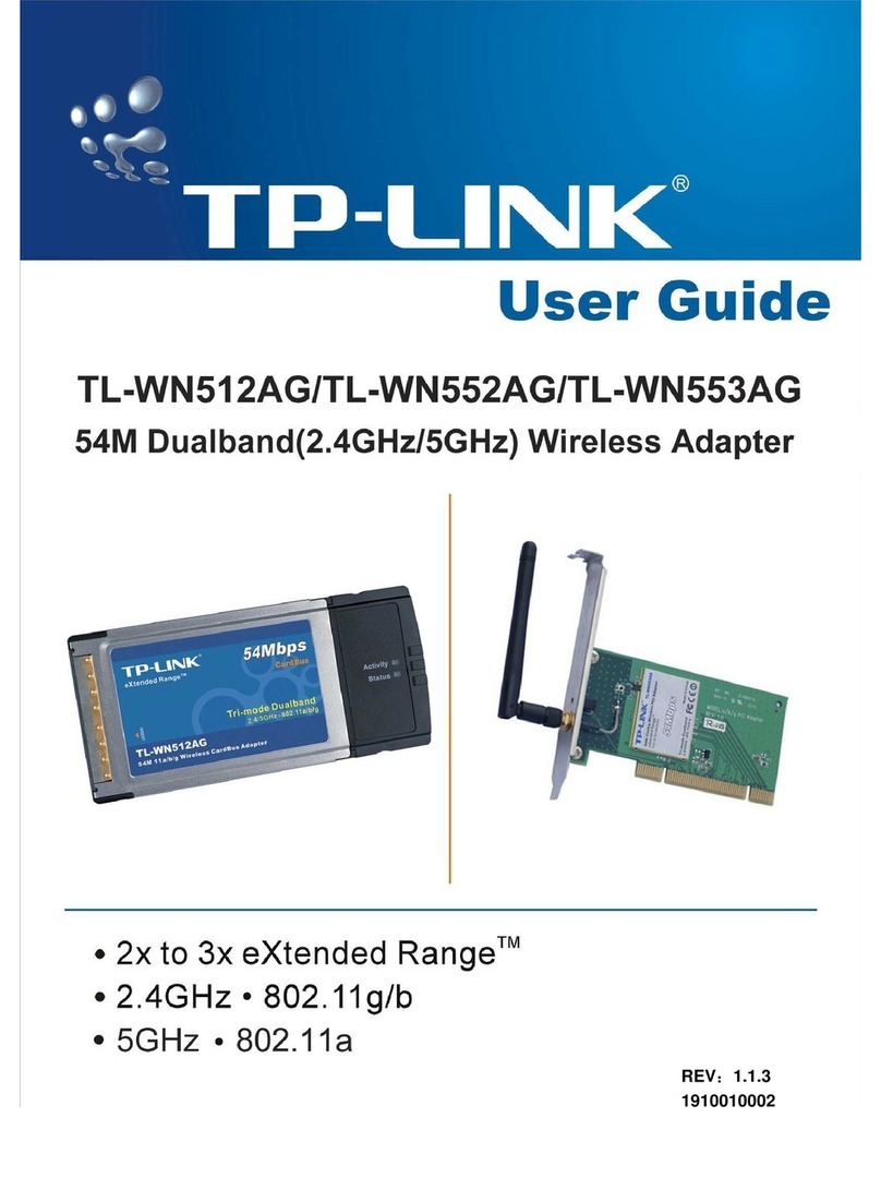 TP-Link TL-WN552AG user guide