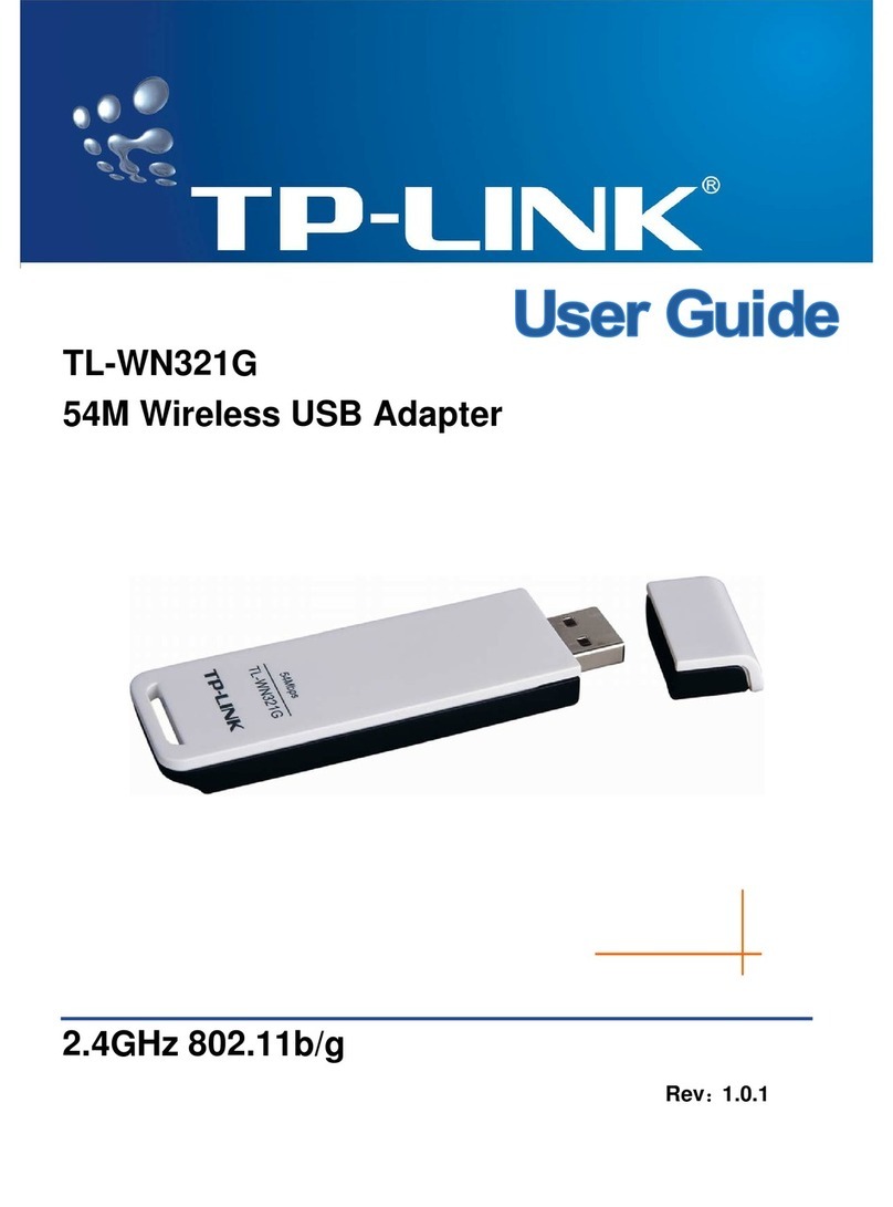 TP-Link TL-WN321G User manual