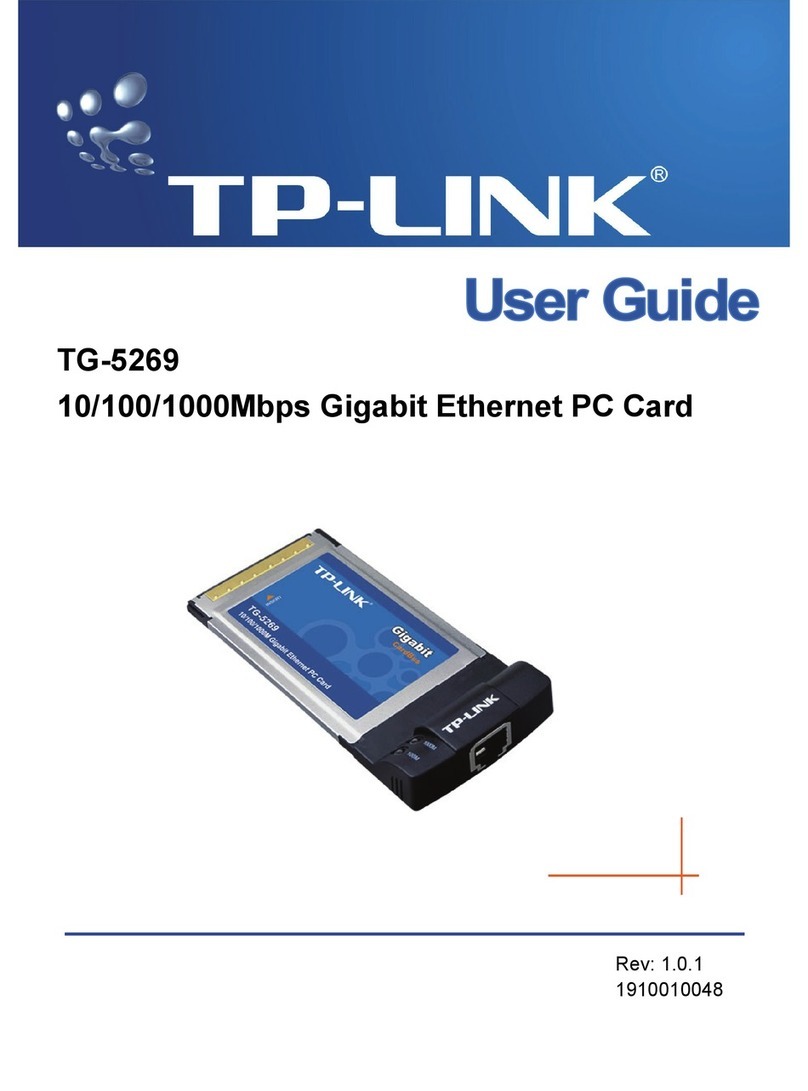 TP-Link TG-5269 User manual