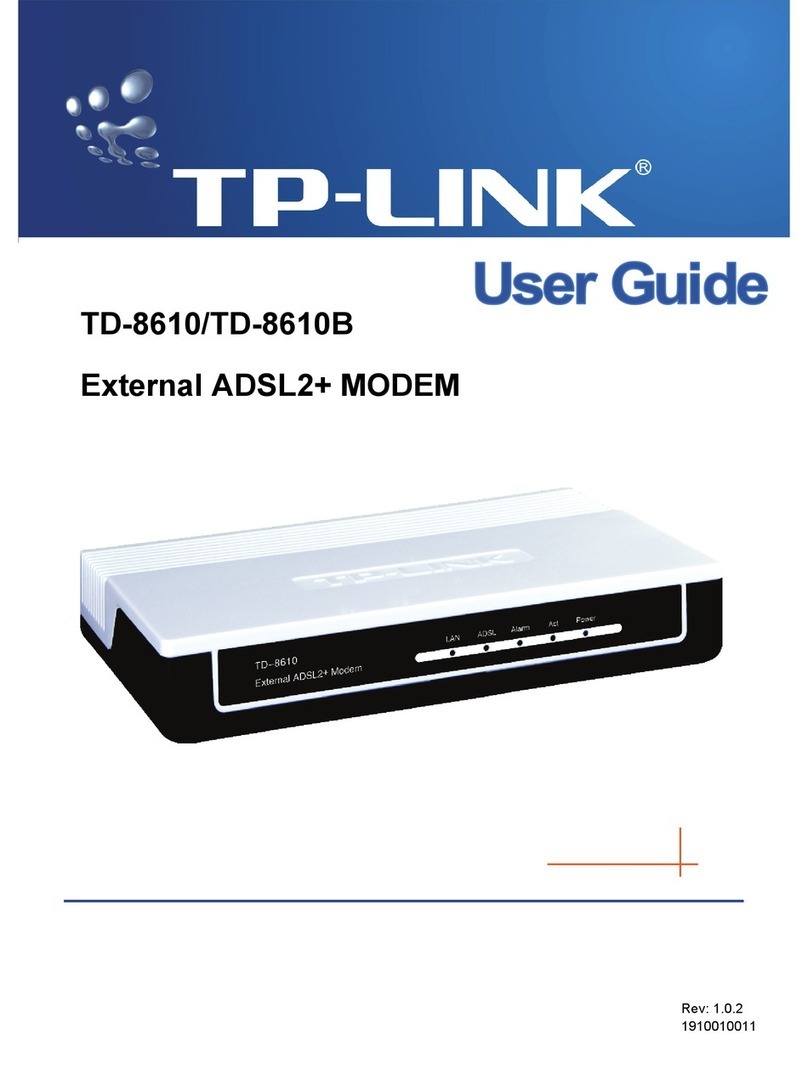 TP-Link TD-8610 user guide