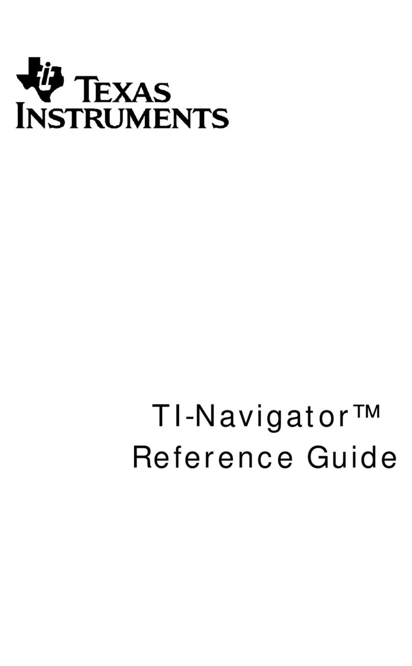 TI Navigator User manual