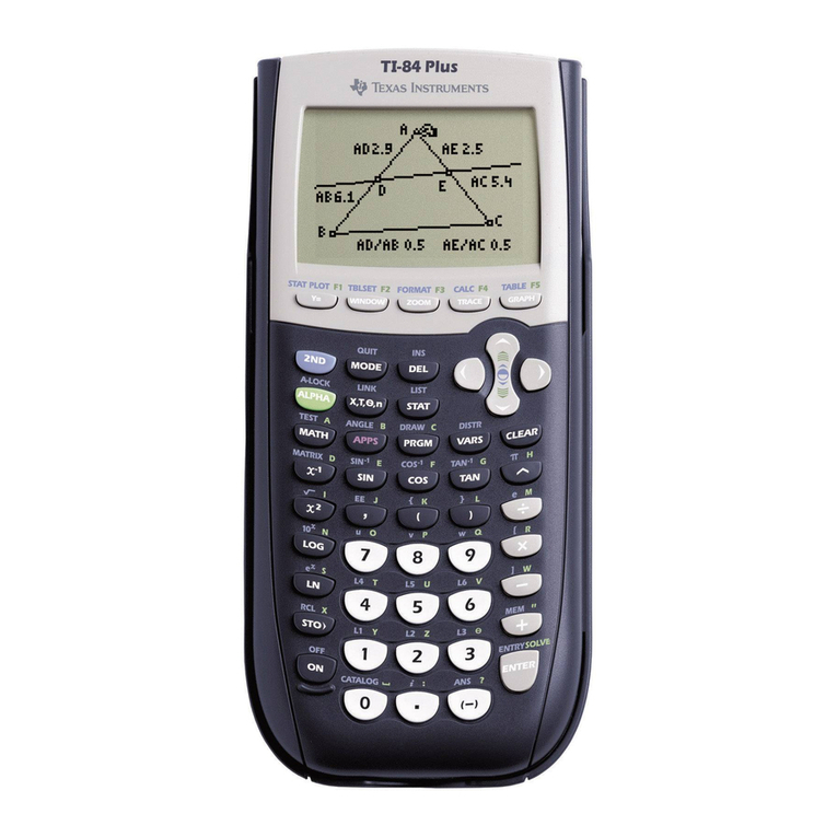Texas Instruments -84 Plus Software guide