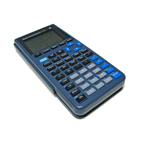 Texas Instruments TI-81 Guide book